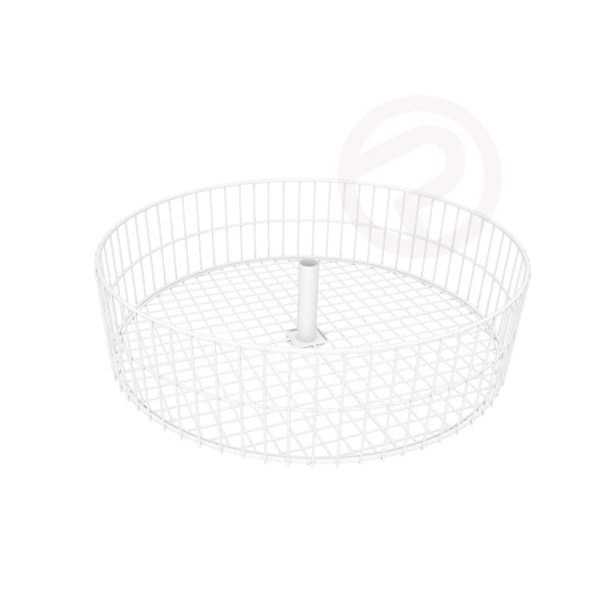 4 tier round basket