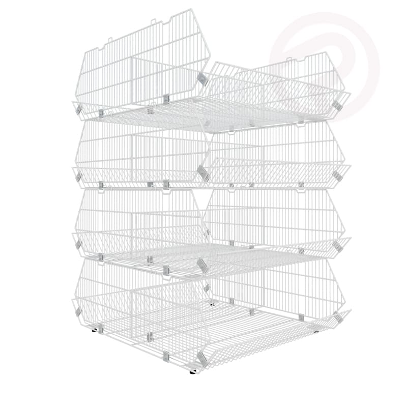 Complex basket shelf type I supermarket