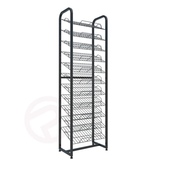 paper shelf supermarket wire product